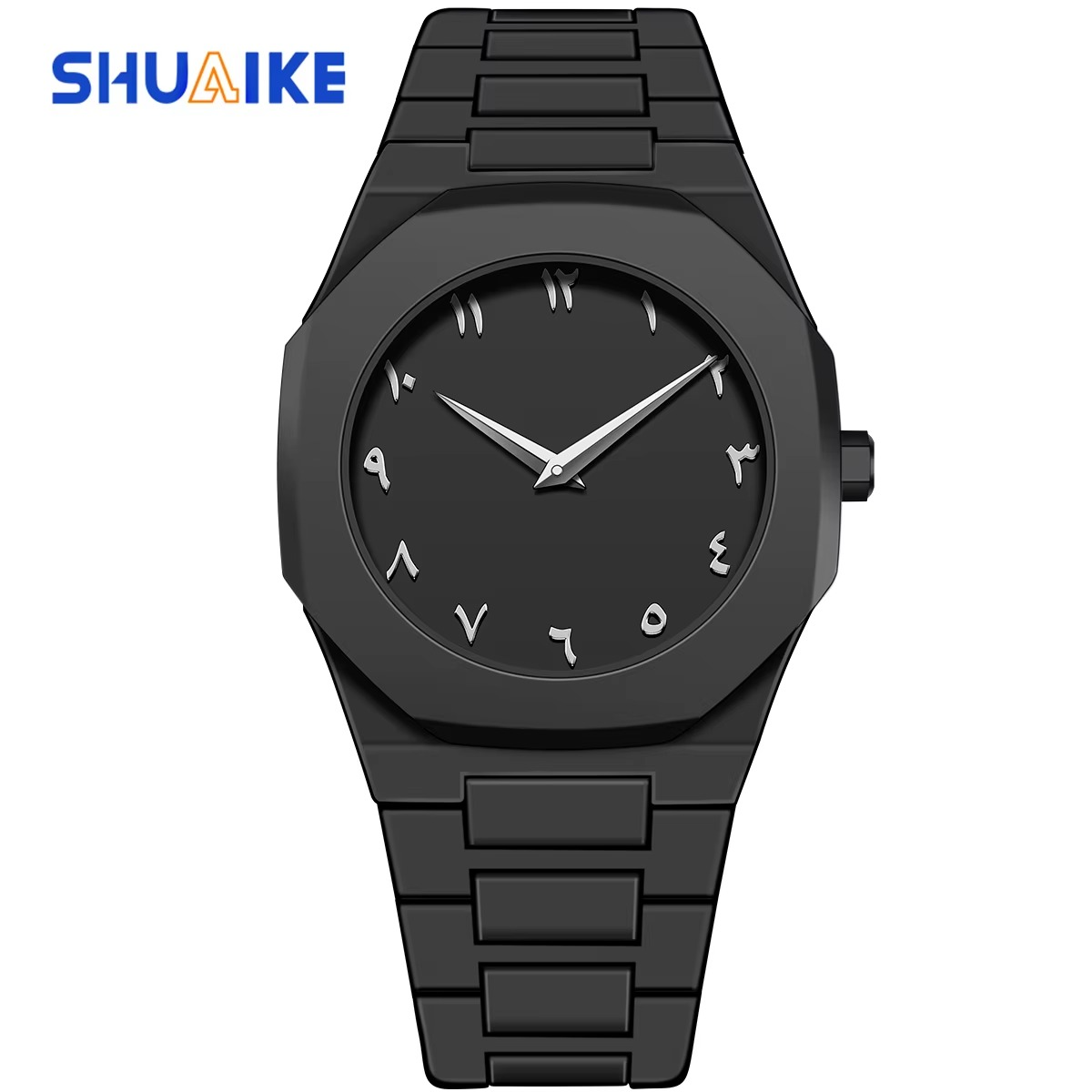 Stainless Steel Arabic Watch