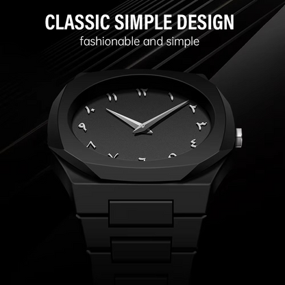 Stainless Steel Arabic Watch
